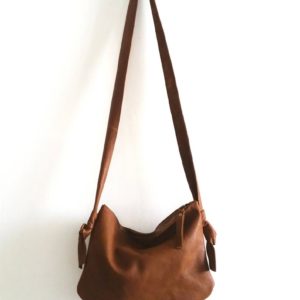 תיק רצועת קשר חום