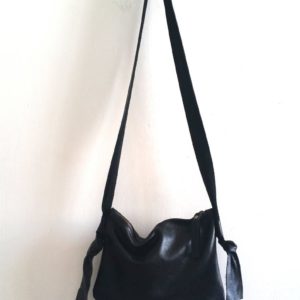 תיק רצועת קשר שחור