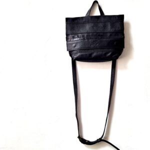 תיק מסנג'ר פסי עור-קטן